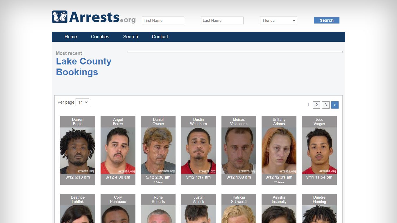 Lake County Arrests and Inmate Search